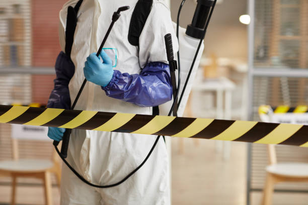 Professional Biohazard Cleanup technician working in Ravenel, SC